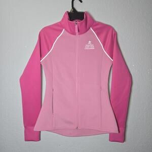 RUN DISNEY Princess Fair Tale Challenge 10th Anniversary Jacket Pink 2023 sz S